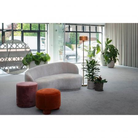 SLV 1010206 PANTILO ROPE 27 Stehleuchte E27 IP20 gold – dekorative Design-Stehleuchte mit Naturseil
