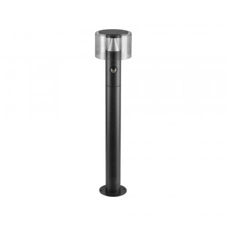 SLV 1010200 TAHA II 70 Stehleuchte SENSOR 10W 2200/2700K IP54 schwarz – intelligente Außen-Stehleuchte mit Bewegungsmelder