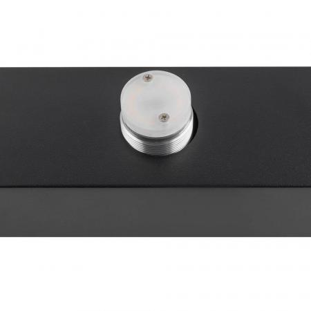 SLV 1010194 SUN MIRROR Wandleuchte triple 13W CCT 2700/3000/4000K IP44 schwarz – kompakte Spiegel- und Badbeleuchtung