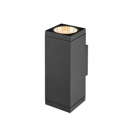 SLV 1010191 THEO PRO L Wandleuchte up/down DALI 30W 2700K 3600lm 24° anthrazit – moderne Fassaden- und Architekturbeleuchtung