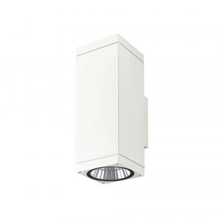SLV 1010188 THEO PRO L Wandleuchte Up/Down DALI P1 20W 2700K 24° Weiß IP65