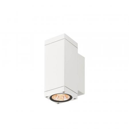 SLV 1010180 THEO PRO S Wandleuchte Up/Down DALI P1 6W 2700K 24° Weiß IP65