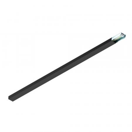 SLV 1010553 EASYLIGHT BC 1500 7 25 BK Blind Cover 1500mm 7-polig 2,5mm² schwarz – flexible Abdeckung für Lichtbandsysteme