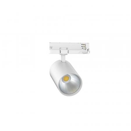 SLV 1010612 TRACKSPOT P 3PH 33W 3000K 60° LED Strahler weiß – breitstrahlende LED Schienen Beleuchtung bis 5640 lm CRI90
