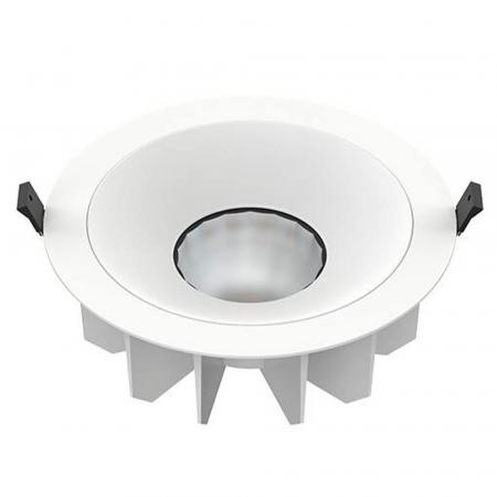 SLV 1010768 DOWNLIGHT P 230 40 WM 840 60 ML DALI WH IP54 – 5W LED Einbaudownlight 4000K 60° weiß CRI80 DALI - Einbaudurchmesser 20 cm