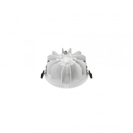 SLV 1010765 DOWNLIGHT P 165 30 WM 840 60 ML DALI WH IP54 – 5W LED Einbaudownlight 4000K 60° weiß CRI80 DALI - Einbaudurchmesser: 15 cm