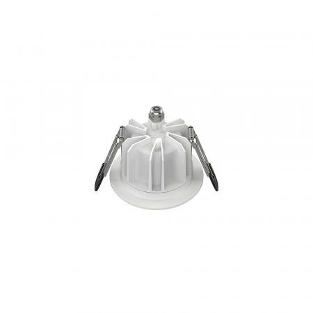 SLV 1010757 DOWNLIGHT P 84 12 WM 840 60 ML WH IP54 – 5W LED Einbaudownlight 4000K 60° weiß CRI80 - Einbaudurchmesser: 6,8 cm