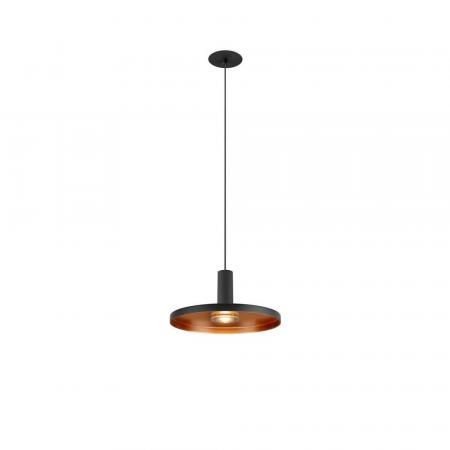 SLV 1010796 LALU SET LED Pendelleuchte PLATE 22 recessed schwarz