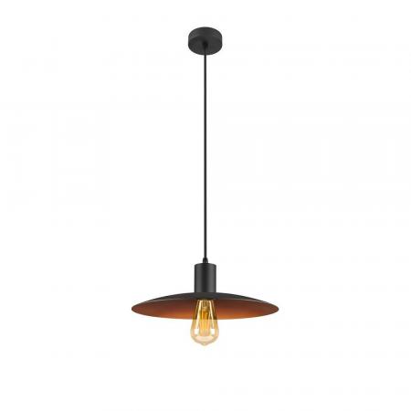 SLV 1010786 LALU® SET, Pendelleuchte, E27 Base, ELYPSE 33, Pendellänge 200 cm, Leuchtmittel inklusive, schwarz