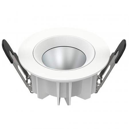 SLV 1011291 DOWNLIGHT P LED Einbauleuchte 6W 3000K weiß IP54 - Einbaudurchmesser: 6,8 cm