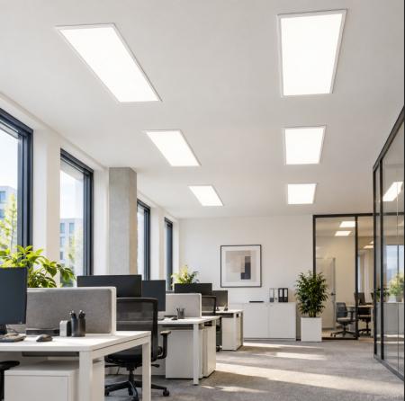 SIGOR FLED LED-Aufbaupanel 1200x300mm 36W 3600lm 3000K warmweiß UGR<22