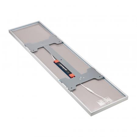 Sigor Ultra Flaches LED-Panel Aufbau weiß 120x30cm 36W 4000K neutralweißes Licht UGR<19