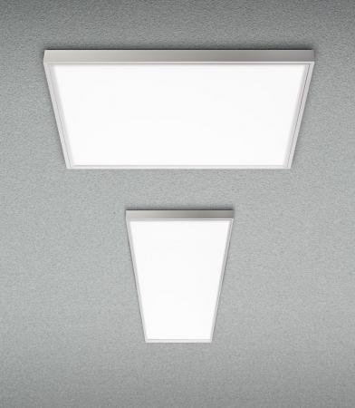 Sigor Ultra Flaches LED-Panel Aufbau weiß 120x30cm 36W 4000K neutalweißes Licht UGR<19