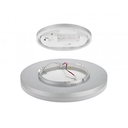 Sigor Aufbauleuchte Circel 220mm silber IP54 Ra80