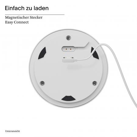 Sigor Akku-Glasleuchte Numotion in Schneeweiß mit FlexMood 2200K/2700K 265mm IP54 In- & Outdoor