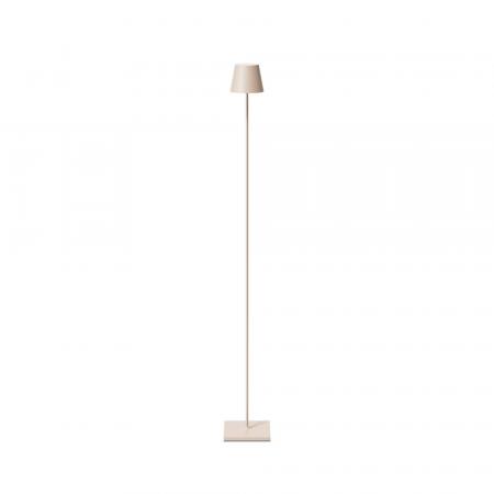 Sigor Akku-Stehleuchte Nuindie 1200mm dünenbeige rund 2,2W FlexMood 2200K/2700K IP54 168/197lm Ra85