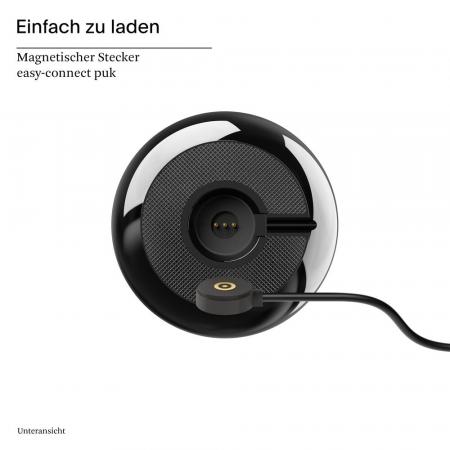 Sigor Akku-Tischleuchte Nucandle keramikschwarz/kupfer 1,6W 2700K IP54