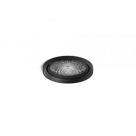 Sigor Nivo Einbaubauleuchte fix 111mm 36° schwarz 14W 3000-1800K DTW IP30 950lm Ra90