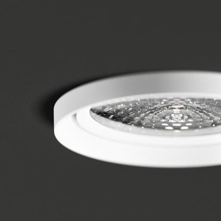 Sigor Nivo Einbaubauleuchte fix 111mm 50° weiß 14W 3000-1800K DTW IP30 950lm Ra90