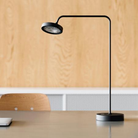 Sigor Nivo Tischleuchte 50° schwarz 14W 3000-1800K DTW IP30 800lm Ra90