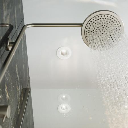 Sigor Einbauleuchte Argent IP54 BM68/83mm weiß IP54 8W 3000K 36° 580lm Ra90 dim 360° schwenkbar Dim-To-Warm