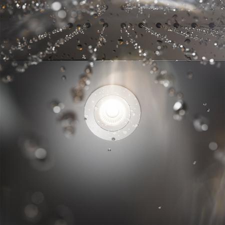 Sigor Einbauleuchte Argent IP54 BM68/83mm weiß IP54 8W 3000K 36° 580lm Ra90 dim 360° schwenkbar Dim-To-Warm