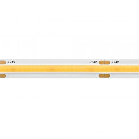 Sigor 10W/m COB LED-Streifen Spot 2700K 5m 512 LED/m IP20 24V 950lm/m RA90