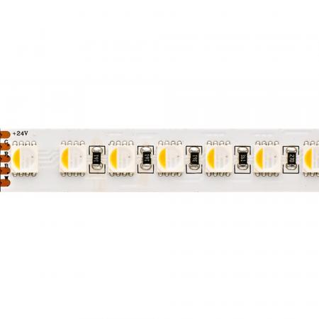 Sigor 22W/m RGB/W LED-Streifen RGB/3000K 5m 112 LED/m IP20 24V 1657lm RA90