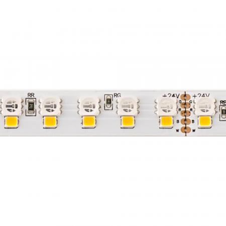 Sigor 24W/m RGB+W LED-Streifen RGB+3000K 5m RGB+3000K 192LED/m IP00 24V 1853lm/m RA90