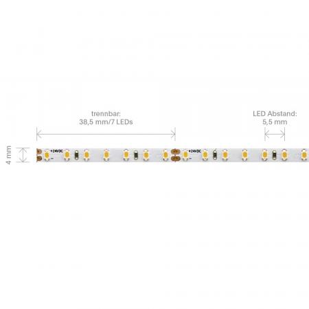 Sigor 9W/m EXPERT SLIM LED-Streifen 3000K 5m 182LED/m IP20 24V 870lm Ra90