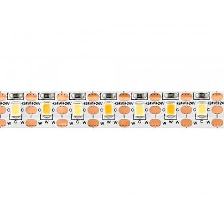 Sigor 22W/m Tunable White LED-Streifen 6500K-2700K 5m 120LED/m IP20 24V 2200lm RA90