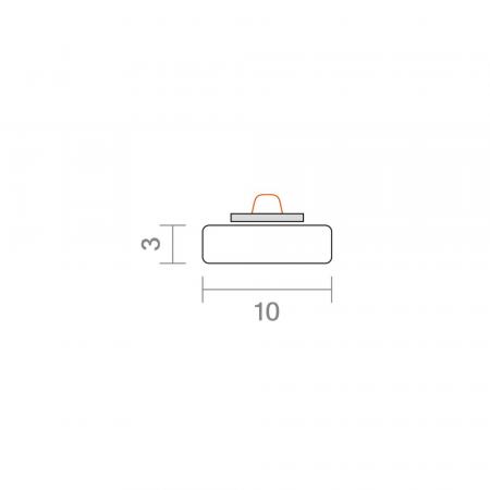 Sigor 1m Alu-Kühlschiene 10