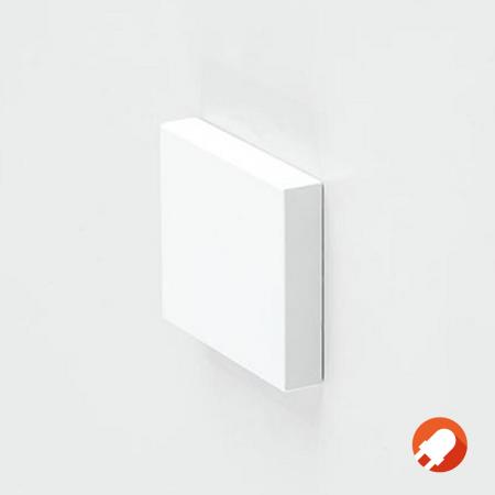 EVN Dezente Orientierungsbeleuchtung LED Wandleuchte weiß IP65 innen & außen inkl. warmweißer LED