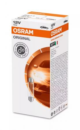 OSRAM 6411 Original Line Soffittenlampe SV8.5-8 12 V 10 W 100 lm