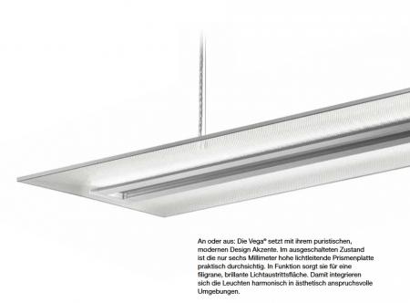Vega® 11, direkt/indirekt strahlend, Lichtfarbe 830, DALI, Masterleuchte mit Licht- und Bewegungssensor