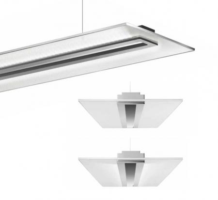 Vega® 11, direkt/indirekt strahlend, Lichtfarbe 830, DALI, Masterleuchte mit Licht- und Bewegungssensor
