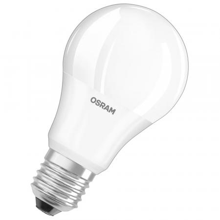 Osram E27 LED Lampe VALUE 4,9W wie 40W Warmweißes Licht blendfreie weiß mattierte Glühbirne