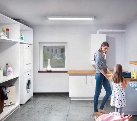 120cm OSRAM SUBMARINE 15W LED Feuchtraumleuchte 4000K neutralweißes Licht inkl. 1x LED Röhre