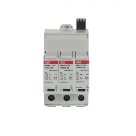 ABB OVR PV T1-T2 5-1000 P TS QS SPD Typ 1+2 geprüft, 5 kA für Leerlaufspannungen bis 1.000 V DC