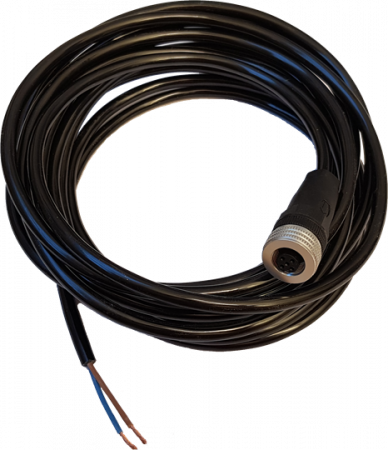 ABB M12-C51-ASI Kabel glatt 20,75 mm², 5 m PUR mit M12 Buchsenstecker 5-polig