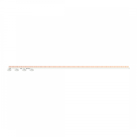 ABB BB-SU 4/112/10 KIT Stift Sammelschiene 4-phasig, 10qmm, 55 Module inkl. 4 Endkappen und Einspeiseklemmen