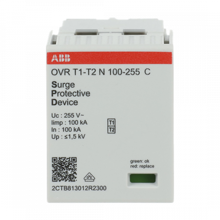 ABB OVR T1-T2 N 100-255 C Ersatzmodul für OVR T1-T2 N 100-255 P TS