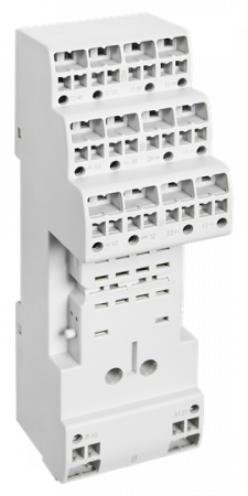 ABB CR-M4LP Push in-Sockel für CR-M Relais mit 4 Wechslern