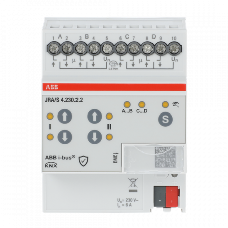 ABB JRA/S4.230.2.2 Jalousieaktor 4-fach 230V, manuelle Bedienung