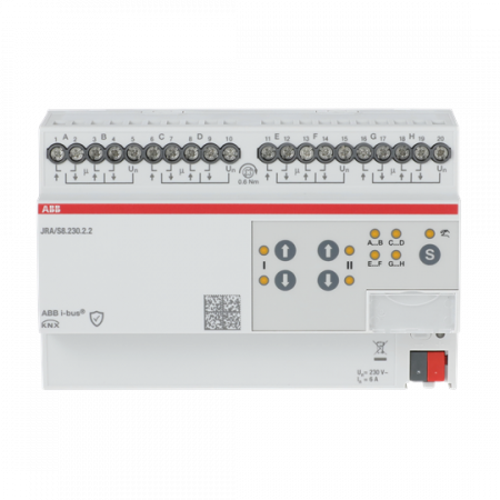 ABB JRA/S8.230.2.2 Jalousieaktor 8-fach 230V, manuelle Bedienung
