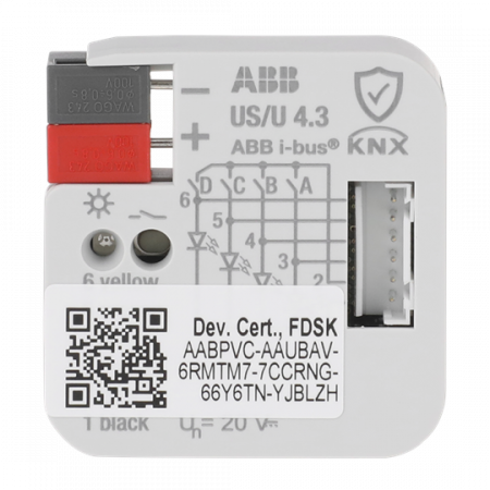 ABB US/U4.3 Universal-Schnittstelle, 4fach, UP