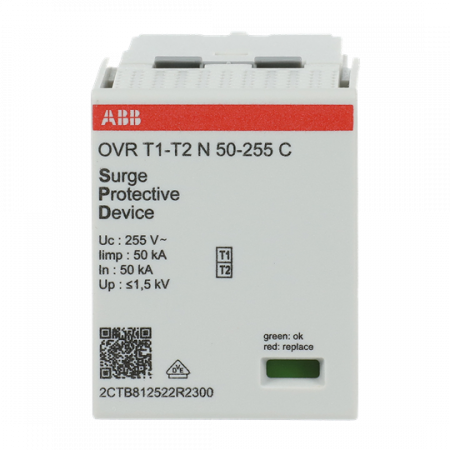 ABB OVR T1-T2 N 50-255 C Ersatzmodul für OVR T1-T2 1N 50-255 P TS