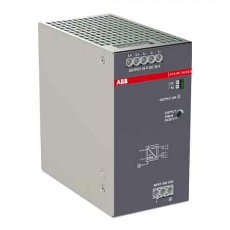 ABB CP-S.DC 24/20.0 Netzteil, In:420-870VDC Out:DC 24V/20A