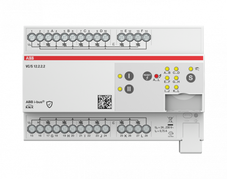 ABB VC/S12.2.2.2 Ventilantriebs-Controller, 12fach, manuelle Bedienung, REG