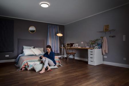 OSRAM Orbis LED Deckenleuchte und wandleuchte 24W 41cm dimmbar mit DIM Click-CCT durch Wandschalter